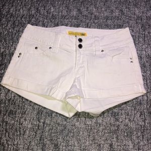 White shorts